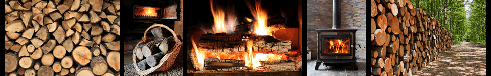 Firewood, Logs & Woodburning Stove Image